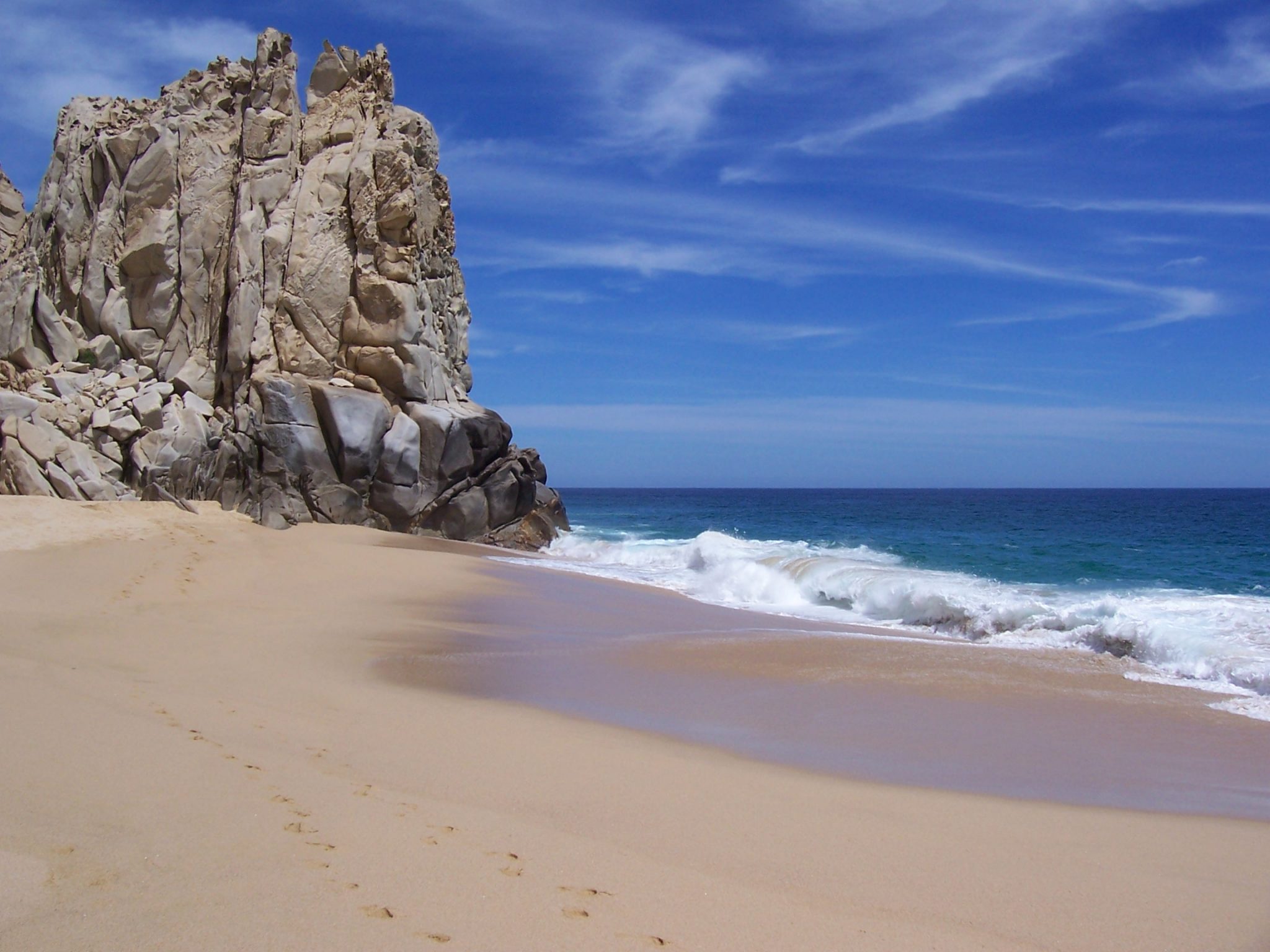 Cabosanlucasrocknaturebeachwavessand Hd Wallpaper 271274