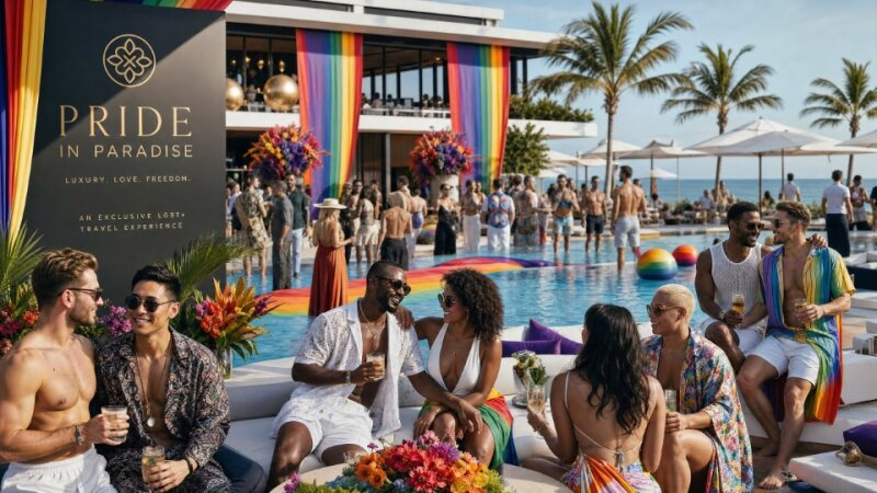 Pride in Paradise luxury LGBT+ travel experience